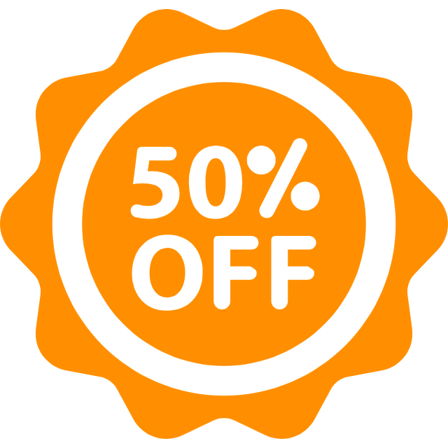 50 off